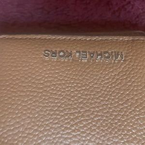 Michael Kors wallet..light Brown